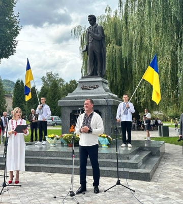На Львівщині відкрили пам’ятник Тарасу Шевченку