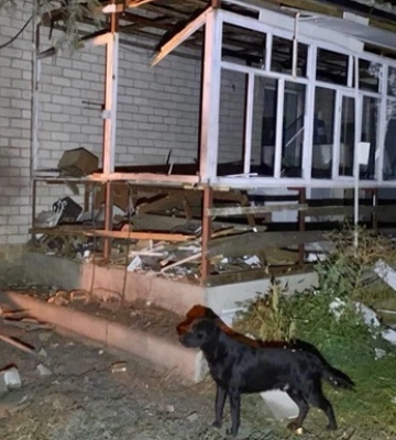 У Запоріжжі пролунали вибухи, фіксують пожежу