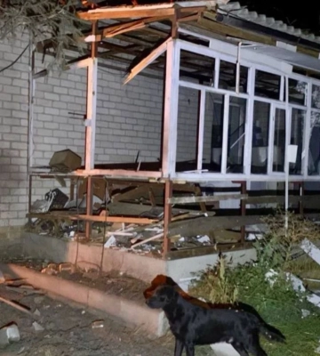 В Запорожье прогремели взрывы, фиксируют пожар