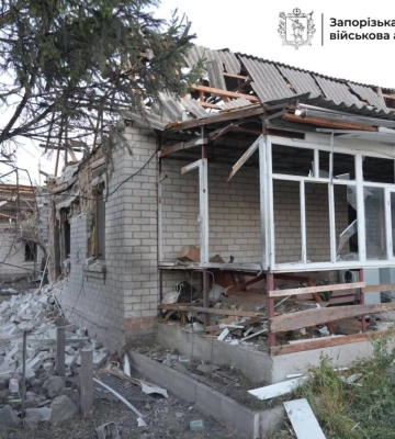 Росіяни атакували вночі Запорізький район