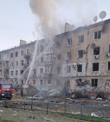 У нічній атаці на Краматорськ постраждало дев ’ятеро людей