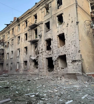 Уночі росіяни вдарили трьома бомбами по центру Краматорська, відомо про дев’ять поранених