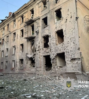 Уночі росіяни вдарили трьома бомбами по центру Краматорська, відомо про дев’ять поранених