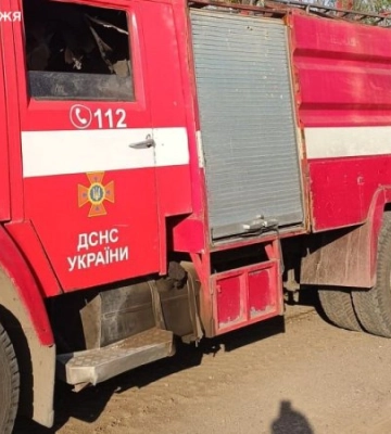 Російські окупанти атакували дроном рятувальників на Запоріжжі