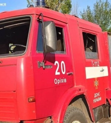 Росіяни атакували дронами рятувальників у Запорізькій області, - ОВА