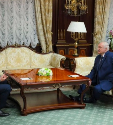 Гауляйтер Херсонщины Сальдо встретился с Лукашенко: МИД отреагировал