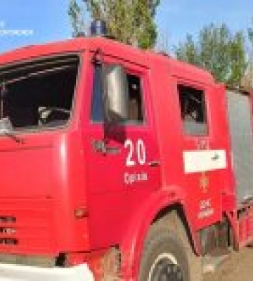 Російські військові обстріляли службову автівку ДСНС в Пологівському районі на Запоріжжі