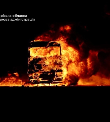 Один человек получил ранения в результате атаки на Запорожье