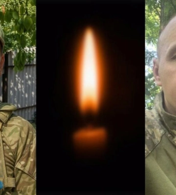 Двоє воїнів "на щиті": Рівненщина попрощалася з полеглими захисниками
