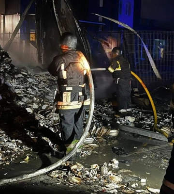 Склады "Эпицентра" загорелись в Киевской области в результате удара БПЛА