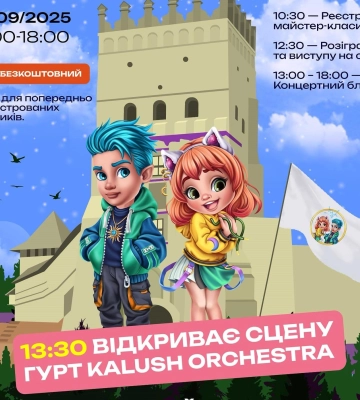 У Луцькому замку відбудеться благодійний фестиваль для дітей «Амбасадор Дитинства»