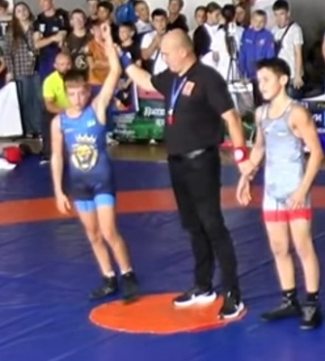 Вихованець ДЮСШ м. Самар здобув золото на чемпіонаті України з боротьби греко – римської (U13)