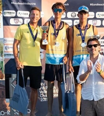 Українці здобули срібло чемпіонату Європи (U-18) з пляжного волейболу