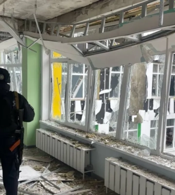Россияне нанесли удар по школе в Харькове