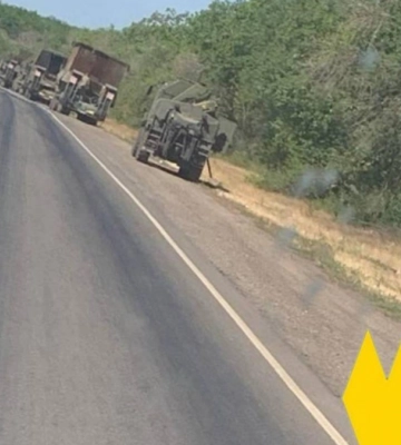 Значна частина транспорту не здатна їхати своїм ходом: партизани зафіксували переміщення техніки окупаційних підрозділів у Луганську