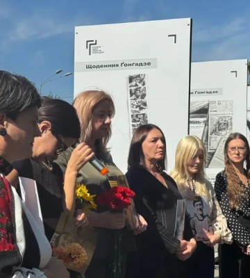 До роковин загибелі журналіста Георгія Ґонґадзе в Києві відкрили мозаїку Дон Кіхота