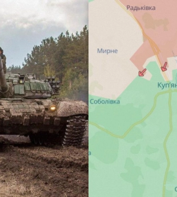 Рашисти просунулися в Куп’янську та біля Голубівки, а також біля Новоіванівки на Запоріжжі, - DeepState. МАПИ