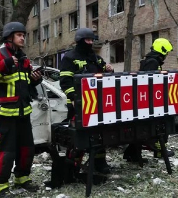 Ворог ударив по пожежній частині у Дружківці: пошкоджено будівлю. ФОТО