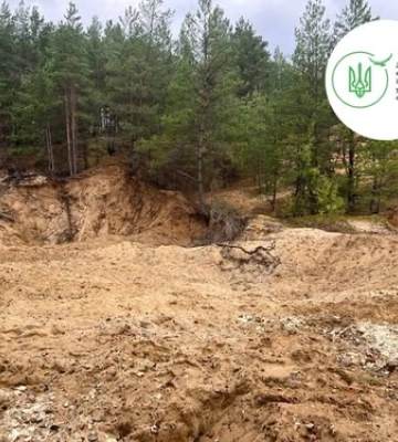 Лісівники заперечують незаконний видобуток піску на Маневиччині: що коїться насправді