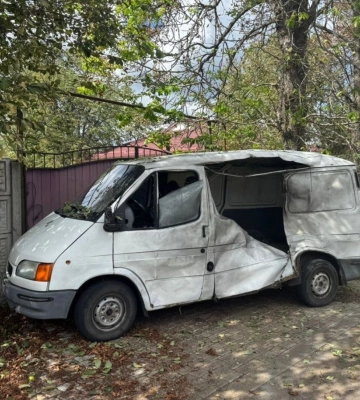 В Днепре после атаки дронов поднялись столбы дыма