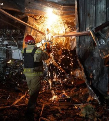 На Полтавщині зафіксовано влучання ворожого БпЛА по АЗС