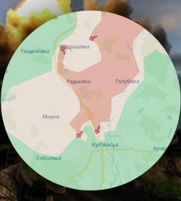 Росіяни просунулись в Кіндрашівці та ще двох населених пунктах на Харківщині та Запоріжжі, - DeepState. КАРТА