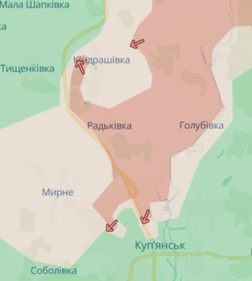 Росіяни просунулися поблизу кількох населених пунктів на Харківщині та Запоріжжі, - DeepState