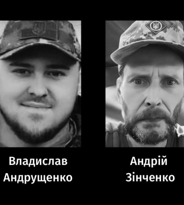 Із двома солдатами попрощалися в Черкасах