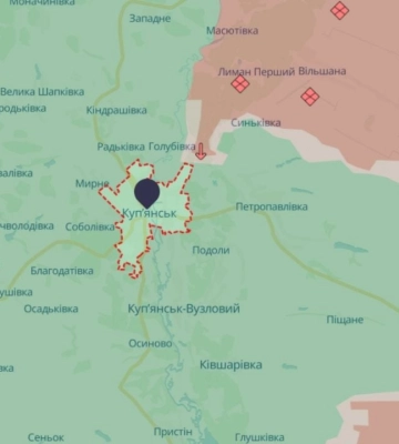 ЗСУ затопили трубу, через яку росіяни просочувалися в Куп’янськ