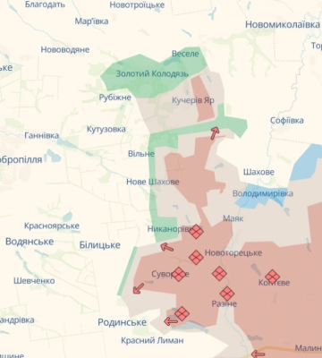 Российские войска попали в ловушку на Добропольском направлении – ВСУ