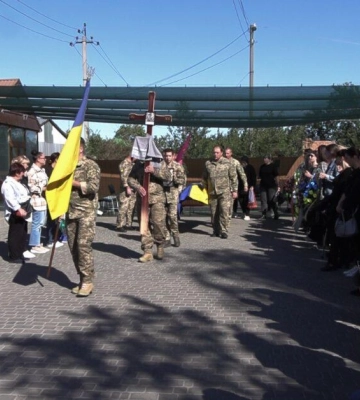 Ізмаїл провів в останню путь морського піхотинця Олексія Понажова