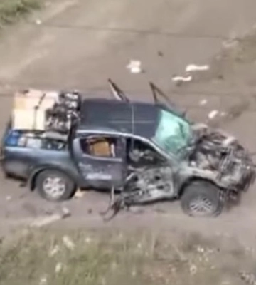 Авто з воєнкоркою "5 каналу" підірвалося на міні РФ поблизу Покровська: четверо членів екіпажу зазнали контузій