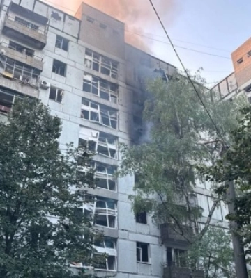 На Дніпропетровщині внаслідок масованої атаки одна людина загинула і 13 поранені