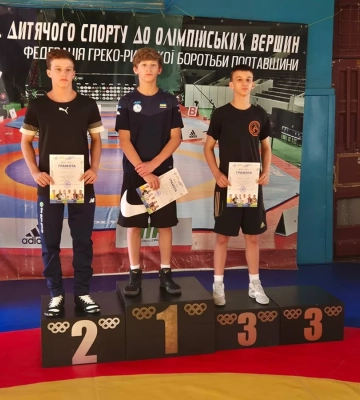 У Полтаві визначили переможців чемпіонату області з греко-римської боротьби серед юнаків U-16