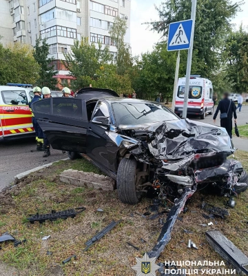 У Черкасах розпочато провадження за фактом ДТП, в якій постраждали двоє людей