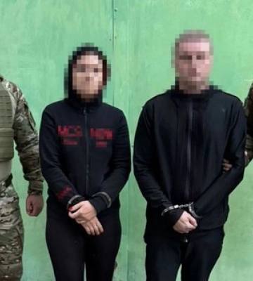 СБУ затримала подружжя агентів рф, яке намагалося підірвати військових у Запоріжжі