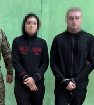 СБУ затримала у Запоріжжі подружжя російських агентів, яке планувало підірвати військових