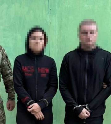 СБУ затримала подружжя агентів рф, яке намагалося підірвати військових у Запоріжжі