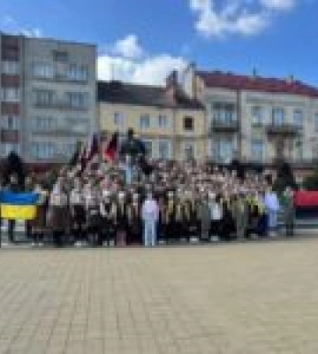 У Золочеві відбулося перше паланкове відкриття Пластового року на Львівщині