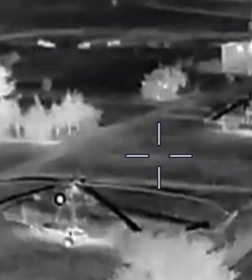 Бійці ГУР уразили одразу три російські гелікоптери Мі-8 у окупованому Криму — відео