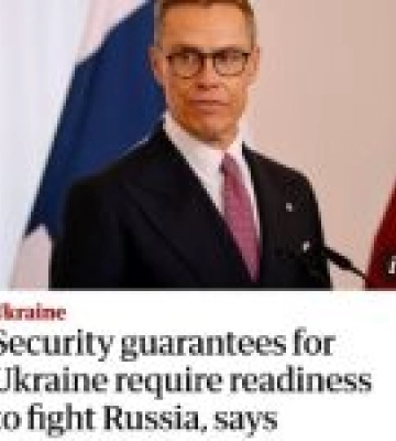 Гарантії для України зобов’яжуть Європу діяти – президент Фінляндії