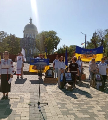 «Рушник надії»: у Болграді нагадували про зниклих безвісти та полонених захисників України