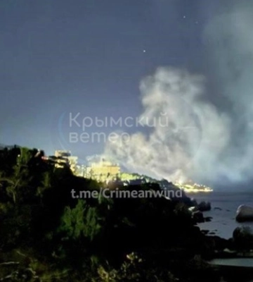 В Крыму взрывы, атакован санаторий Форос - СМИ