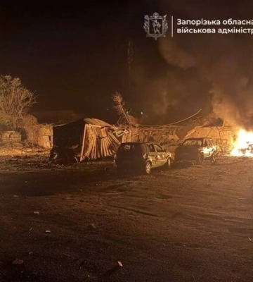 Запоріжжя: росіяни вдарили по промислових та цивільних об'єктах