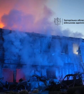 Рашисти масовано атакували Запоріжжя — троє загиблих (, )