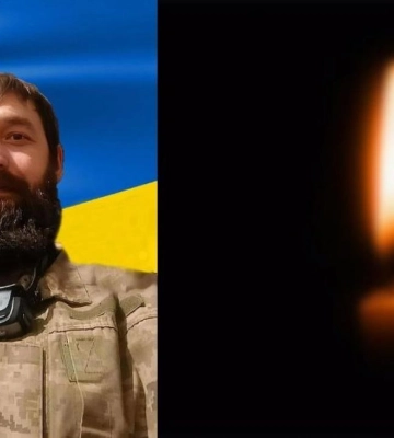 Воїна з Полісся, який загинув на Харківщині, поховали у рідному селі
