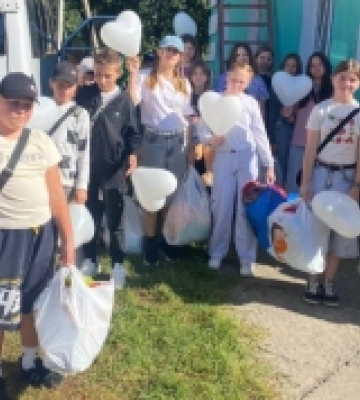 Учні Корецької гімназії відвідали вихованців спеціальної школи у Великих Межирічах у День миру
