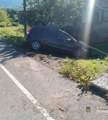 На Ужгородщині затримали водія, який у стані спʼяніння здійснив наїзд на жінку-пішохода