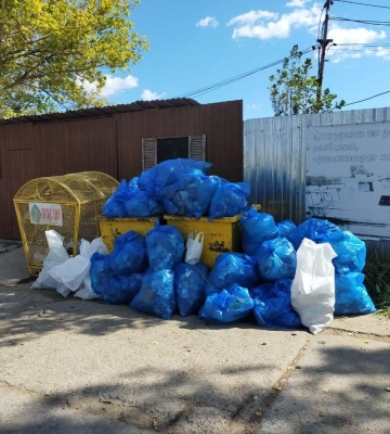 У нацпарку на Одещині за дві години зібрали тонну сміття