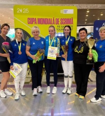 Миколаївська фехтувальниця Аліна Полозюк - чемпіонка етапу Кубку світу